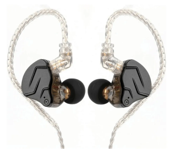 Imagen de Auriculares In-ear Kz Zsn Pro Standard Gris Sin Microfono